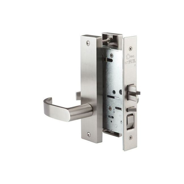 Mortise Lockset, Lever, MR, MR Escutcheon, Passage, Mech.