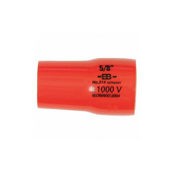 Wiha 3/8 in Drive, 3/4" Hex, SAE Socket 31437