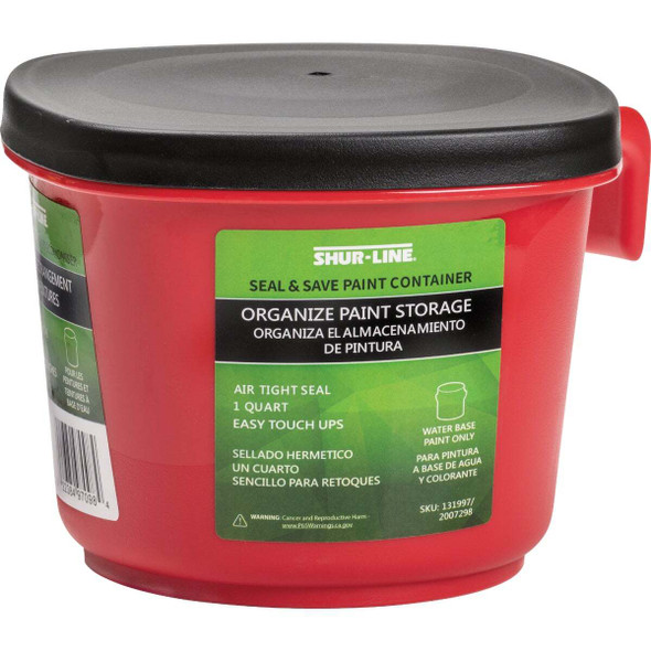 Shur-Line 1 Qt. Seal and Save Paint Container 2007298