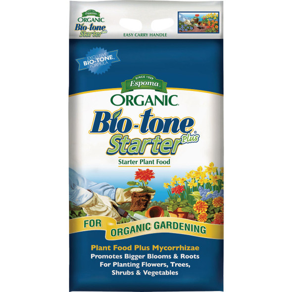 Espoma Organic 18 Lb. Bio-tone Starter Plus Granular Plant Food BTSP18
