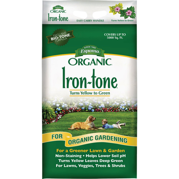 Espoma Organic 20 Lb. 3-0-3 Iron-tone Granular Plant Food IT20