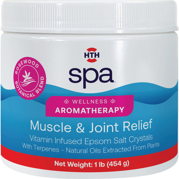 HTH Spa 1 Lb. Muscle & Joint Relief Wellness Aromatherapy 86001 Pack of 6