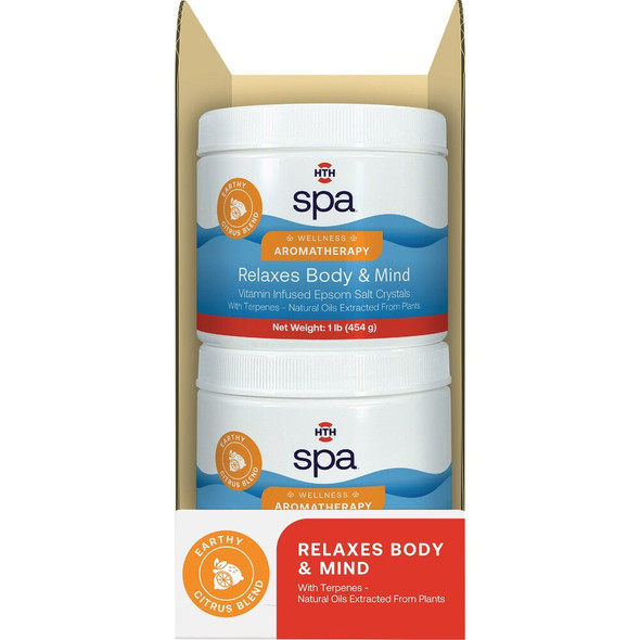 HTH Spa 1 Lb. Body & Mind Wellness Aromatherapy 86000 Pack of 6 857773