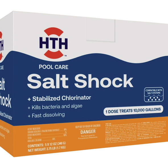 HTH Pool Care 3.75 Lb. Salt Shock 52047