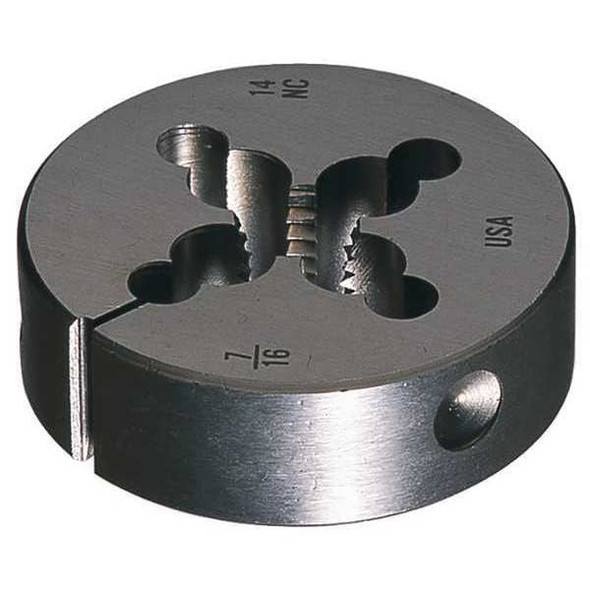 Greenfield Threading Round Threading Die,M8x1.25,HSS 415813