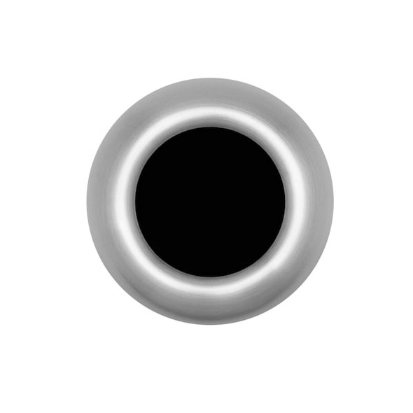 Simplehuman Trash Can, Silver, 16 gal, SS CW1407 Simplehuman Trash Can, Silver, 16 gal, SS CW1407