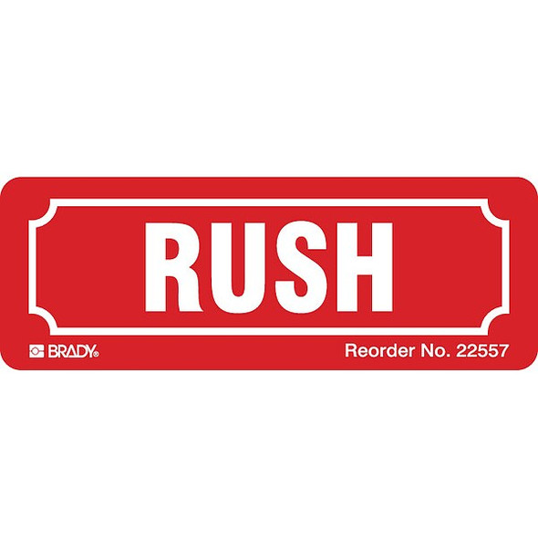 Brady Shipping Labels,3-1/8 In. W,PK500 22557LS