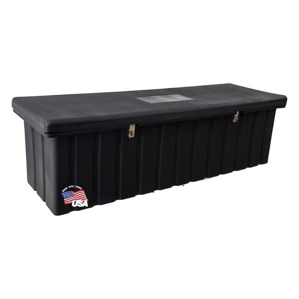 Buyers Products 23Hx25Dx77W Inch Black Poly Multipurpose Chest 1712260