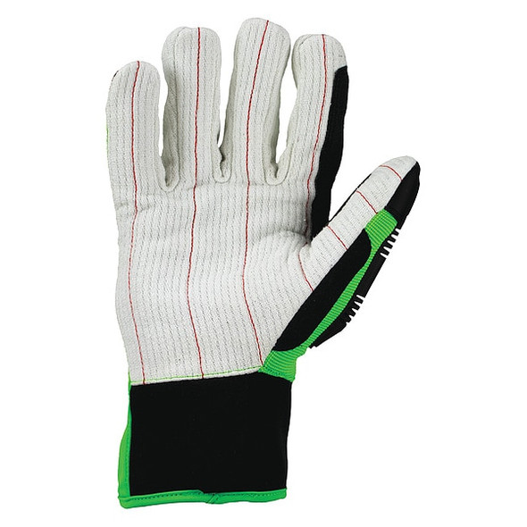 Ironclad Performance Wear Impact Resistant Gloves,Green,3XL,PR KCCP-07-XXXL