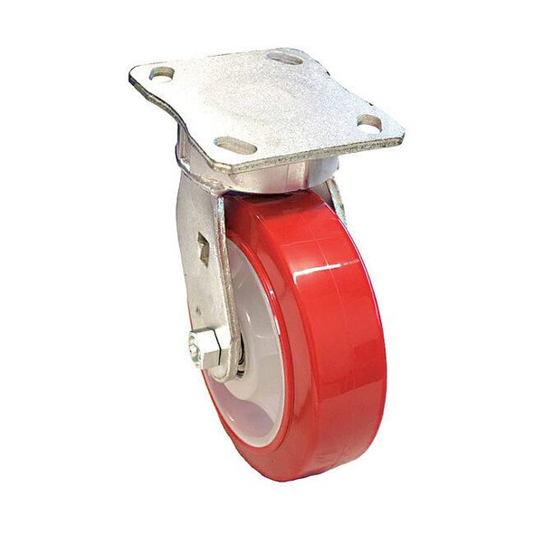 Manufacturer Varies Plate Caster,Swivel,Polyurethane,7 1/2"H P25S-URPW060K-14