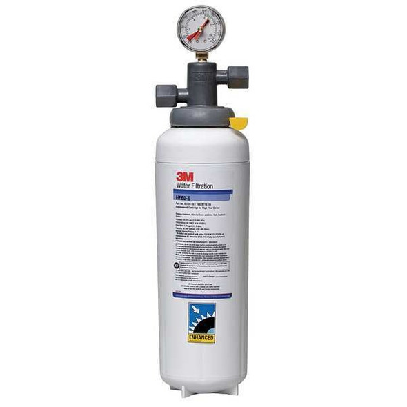 3m Filtration Water Filter System,1/2 In,3.34 gpm 5616303