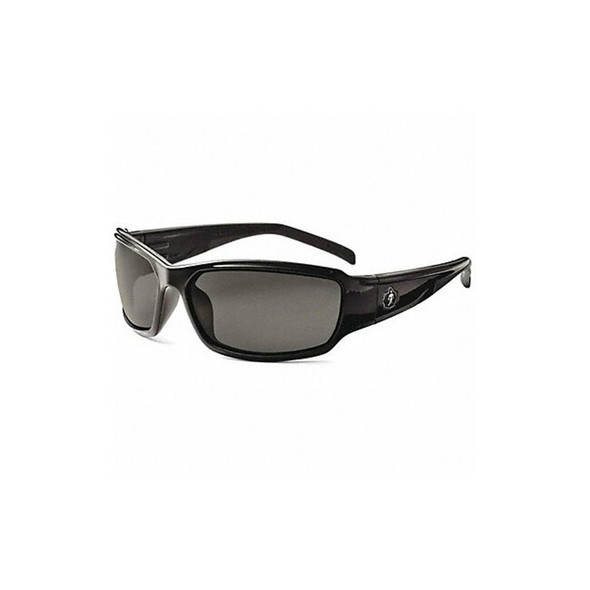THOR, Safety Glasses, Anti-Fog, Smoke Lens, Black Frame, Full-Frame