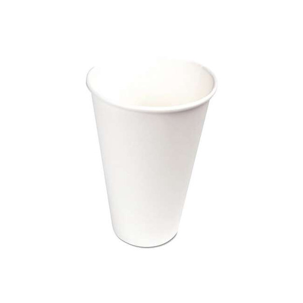 Boardwalk Disp Hot Cup,16 oz,WH,Patternless,PK1000 WHT16HCUP