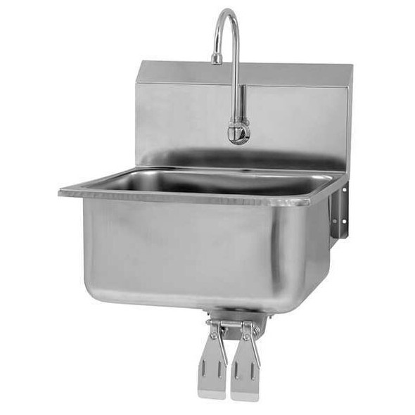 Sani-Lav Hand Sink,With Faucet,21 In. L,20 In. W 525L