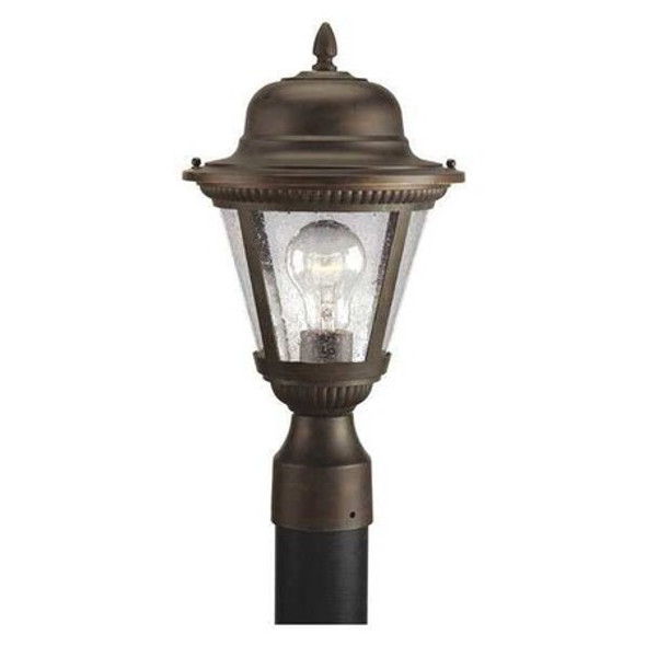 Progress Lighting Westport 1-Light Post Lantern, 100 W, Antique Bronze P5445-20