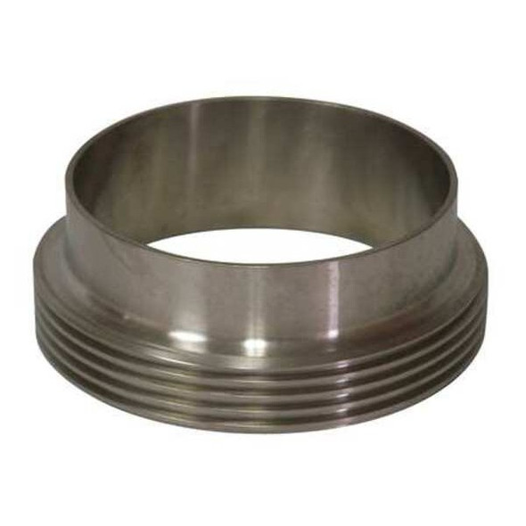 Manufacturer Varies 2" Bevel Seat T304 SS Threaded Long Ferrule 15A2.0