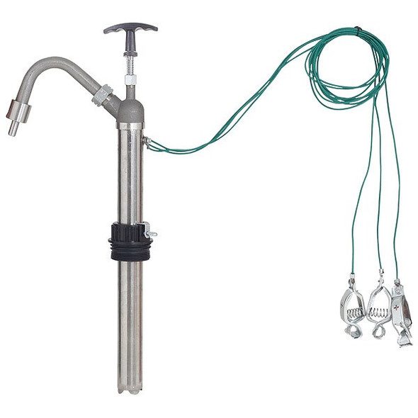 Action Pump Hand Operated Drum Pump,For 5 gal THP-5-STGRND