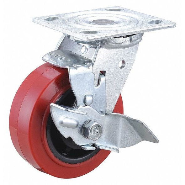 Manufacturer Varies Plate Caster,750 lb. Load Rating,Swivel 400K51