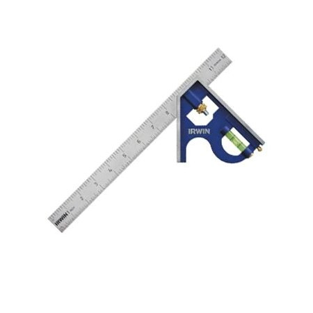 Irwin Metal Combination Square,12in,PK6 1794469