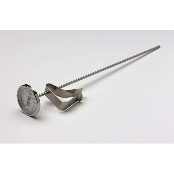 Tel-Tru 5" Stem Analog Dial Pocket Thermometer, -10 Degrees to 110 Degrees C 3JPF2