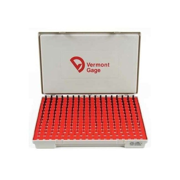 Vermont Gage Pin Gauge Set,Tool Steel,240 pcs. 901400300