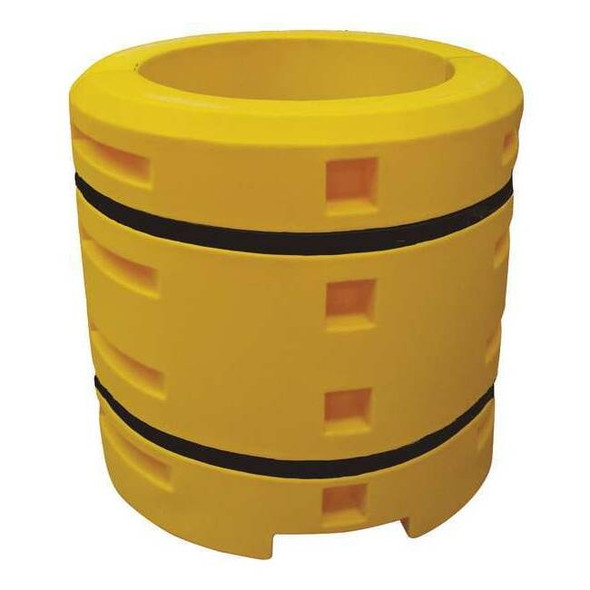 Sentry Column Protector,Yellow,24inW,LLDPE CS2442-9R