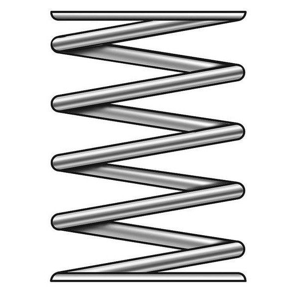 Manufacturer Varies Compression Spring,302 SS,PK5 1NCH5 Manufacturer Varies Compression Spring,302 SS,PK5 1NCH5