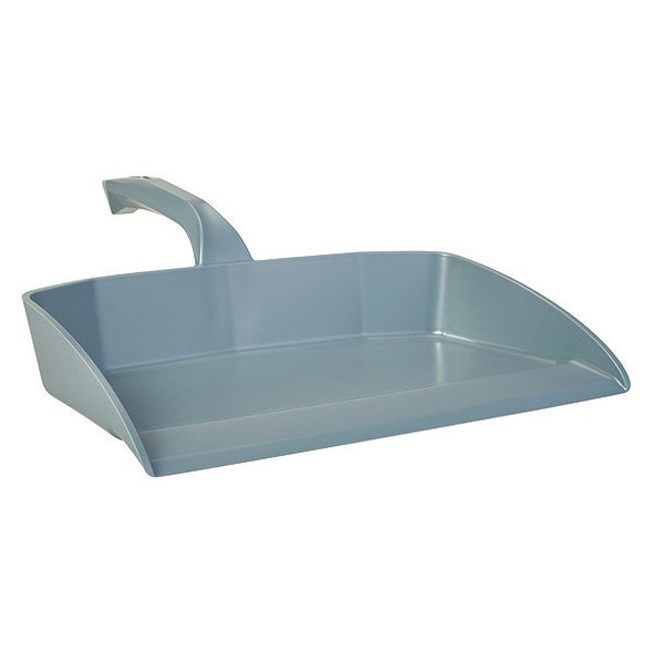 Vikan Hand Held Dust Pan,Plastic,Gray,13" W 566088