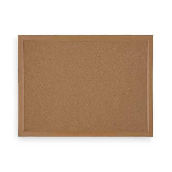 Manufacturer Varies Cork Bulletin Board 24"H x 36"W 1NUK8