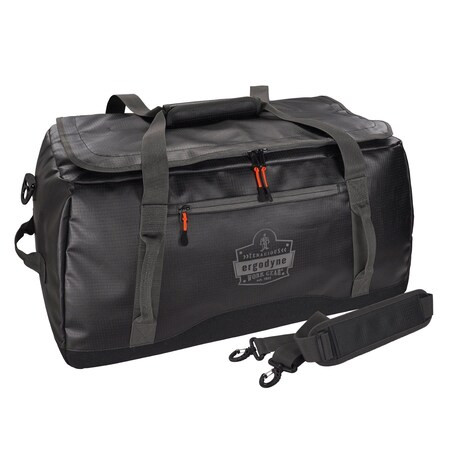 Ergodyne Black Water-Resistant Duffel Bag - M 5031M