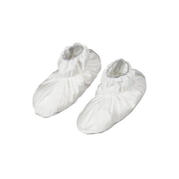 Kimtech Disposable Shoe Covers, SMS, White, Slip Resistant Sole: Yes ,XL 47973