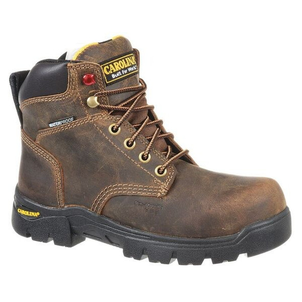 Carolina Shoe 6-Inch Work Boot,M,7 1/2,Brown,PR CA1626 Carolina Shoe 6-Inch Work Boot,M,7 1/2,Brown,PR CA1626