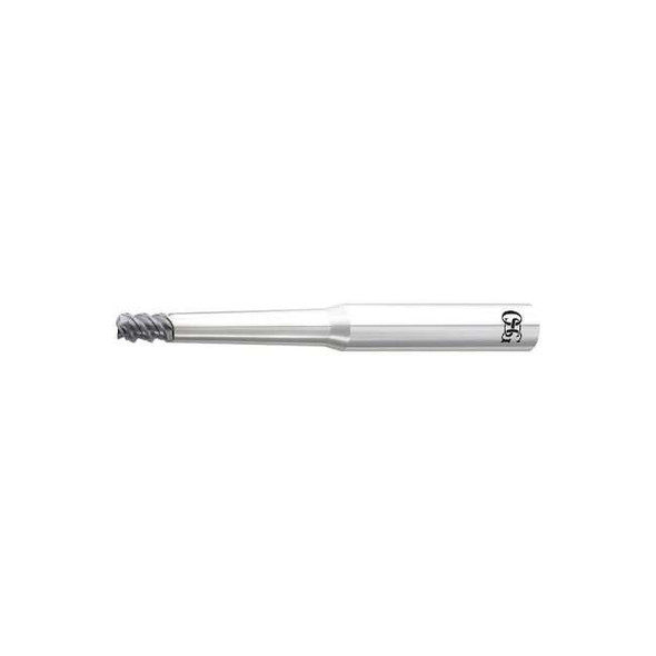 Osg Carbide End Mill,4.00mm dia,6.00mm Cut L 3097443