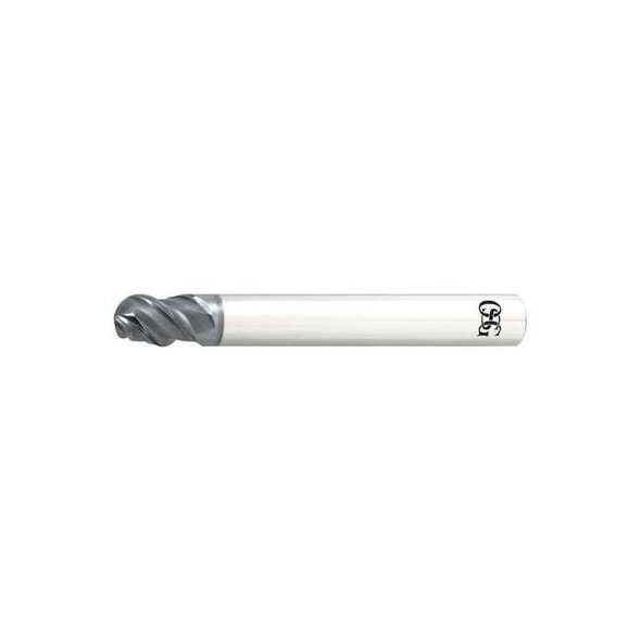 Osg Carbide End Mill,6.00mm dia,9.00mm Cut L 3090212