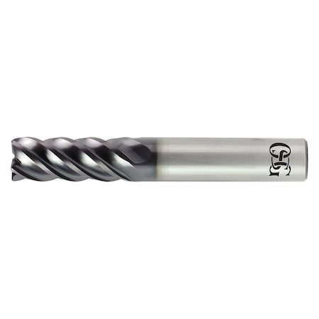 Osg Carbide End Mill,1/2in dia,1-1/4in Cut L 20555008