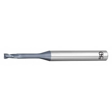 Osg Carbide End Mill,0.50mm dia,0.70mm Cut L 3131508