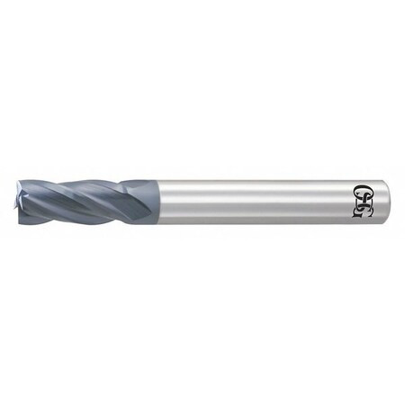 Osg Carbide End Mill,7.00mm dia,16.00mm Cut 3130570