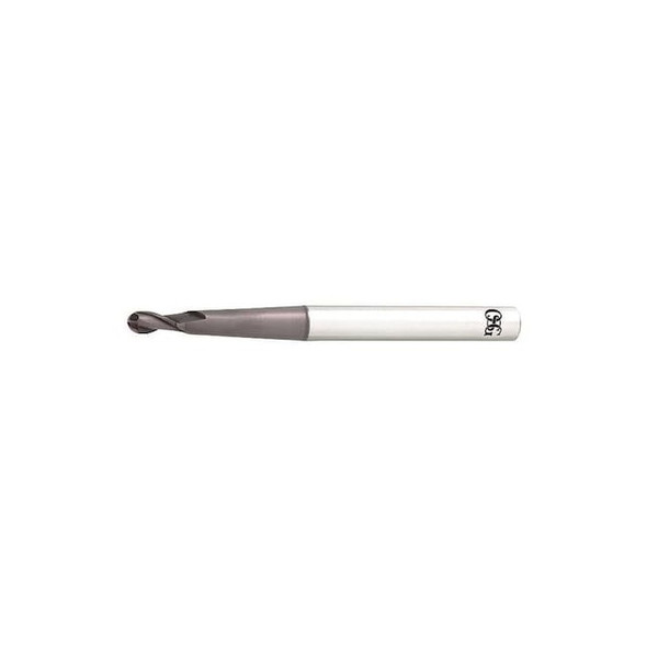 Osg Carbide End Mill,8.00mm dia,14.00mm Cut HP418-3151
