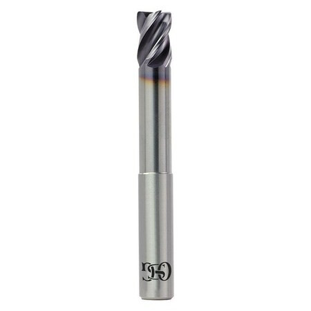 Osg Carbide End Mill,3/8 in. dia.,1/2 in Cut VG446-3750