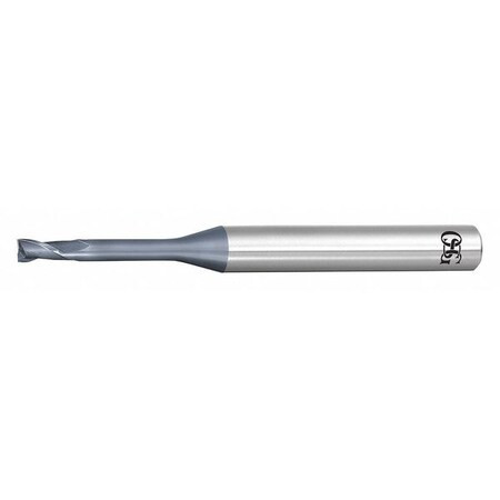 Osg Carbide End Mill,2.50mm dia,3.70mm Cut L 3133520