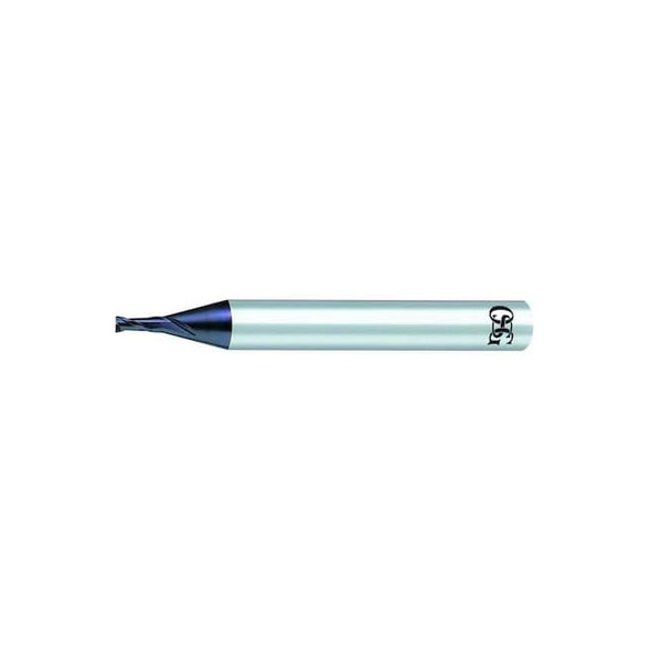 Osg Carbide End Mill,1.50mm dia,2.30mm Cut L 37700005