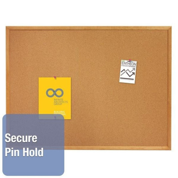 Quartet Bulletin Board, Cork, 48H x 96W In 308-24