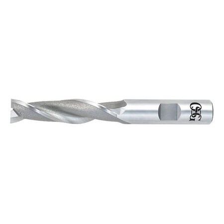 Osg HSS End Mill, 1-3/4in.dia., 3in.Cut L 5256300