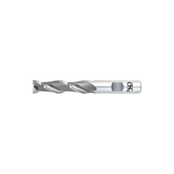 Osg HSS End Mill, 5/8in.dia., 2-1/2in.Cut L 5352100
