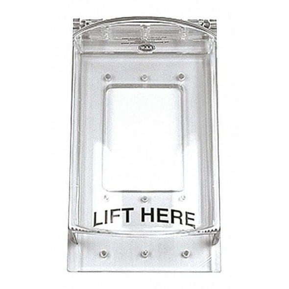 Weather Cover, Plastic, Anodized, For Use With: Mfr. No. WSS-W1, WSS-W2  WCC