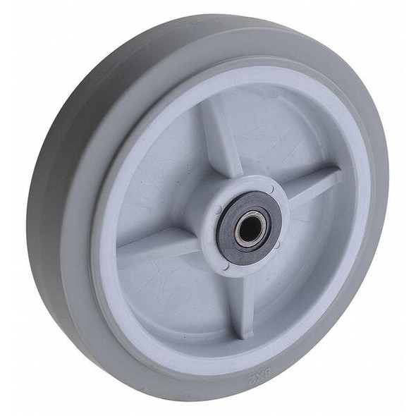 Manufacturer Varies Caster Wheel,TPR,8 in.,675 lb. XS0820112