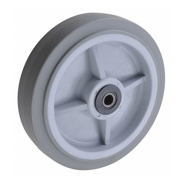 Manufacturer Varies Caster Wheel,TPR,8 in.,675 lb. XS0820112