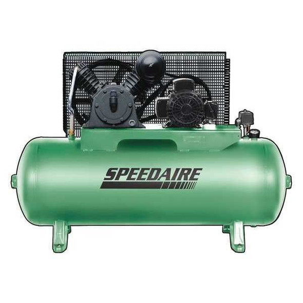 Speedaire Electric Air Compressor, 5 hp, 2 Stage 54JK64 Speedaire Electric Air Compressor, 5 hp, 2 Stage 54JK64