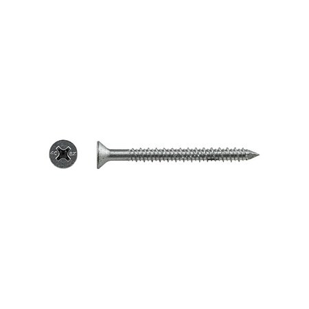 Screw Anchor, 1/4 in Dia., Hex, 5 in L, Stainless Steel Climaseal, 100 PK