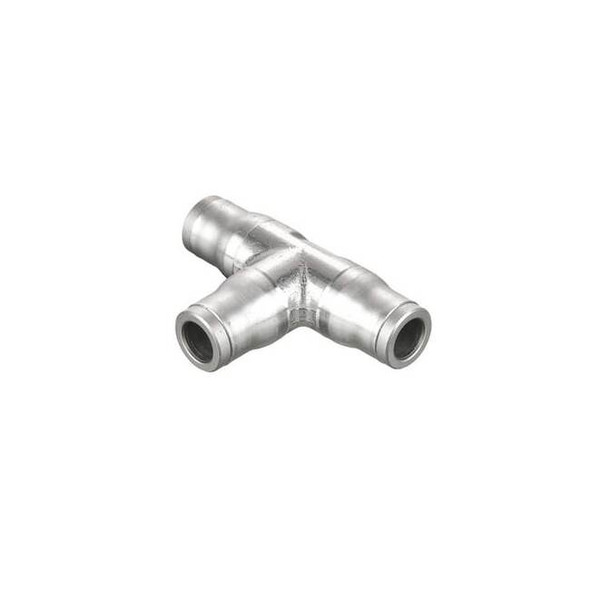 Legris Tee, SS, Push-Fit 10 mm, 10 mm, 10 mm 3804 10 00